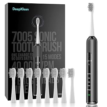Amazon.co.jp: 電動歯ブラシ Deepklean 音波 ソニック 歯ブラシ